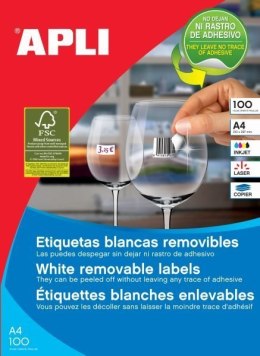 Etykieta AP3052 38x21,2 (100) APLI (X) Apli