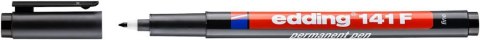 Foliopis 0.6 141 F czarny EDDING końcowka okrągła Edding
