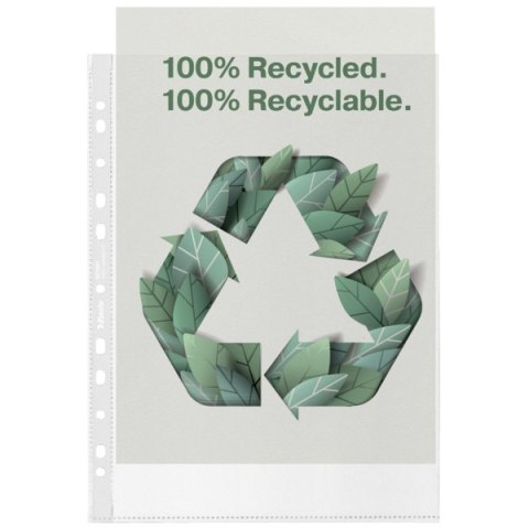 Koszulka groszkowa Recycled Premium PP 100 mic. A4, w kartonie, 627501 op.50 szt. Esselte Esselte Koszulka groszkowa Recycled Premium PP 100 mic. A4, w kartonie, 627501 op.50 szt. Esselte Esselte