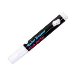 Marker kredowy, końcówka okrągła 4,5mm, 8g tuszu biały TO-292 Toma Toma