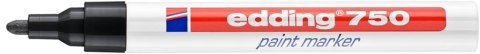 Marker lakierowy 2-4mm 750 czarny EDDING końcówka okrągła Edding