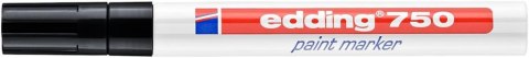 Marker lakierowy 2-4mm 750 czarny EDDING końcówka okrągła Edding
