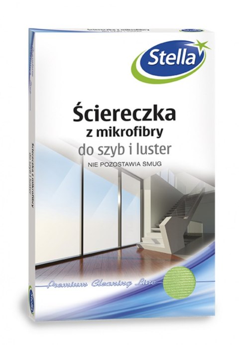 Ściereczka z mikrofibry do szyb i luster Stella PS5710/12 Stella Ściereczka z mikrofibry do szyb i luster Stella PS5710/12 Stella